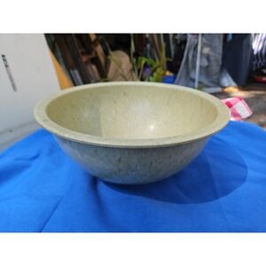 Vintage Texas Ware Speckled Confetti Melamine Mixing Bowl #125 Green 11.5"